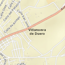 Villanueva de Duero Street Map