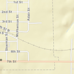 653-699 Sherman Street Menlo IA Street Map