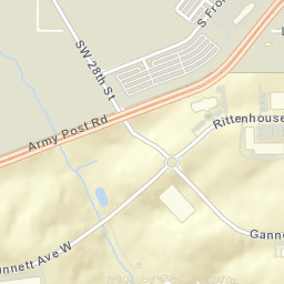 3001-3561 Army Post Road Des Moines IA Street Map