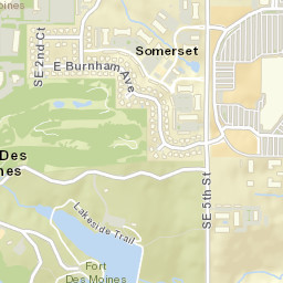 County Park Des Moines IA 50315 Street Map