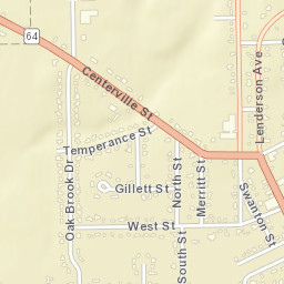 Whitehouse Ohio Street Map