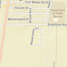 Perrysburg Heights Ohio Street Map