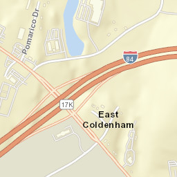 East Coldenham New York Street Map