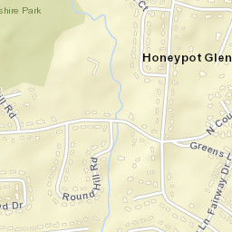 Honeypot Glen Connecticut Street Map
