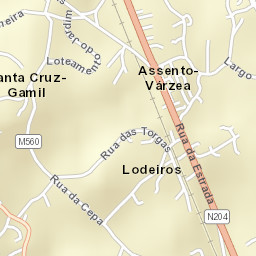 Várzea Street Map
