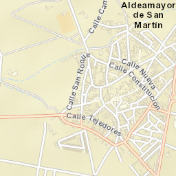 Aldeamayor de San Martín Street Map