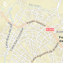 Fuentes de Ebro Street Map