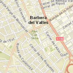 Barberà del Vallès Street Map
