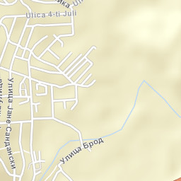 Makedonski Brod Street Map