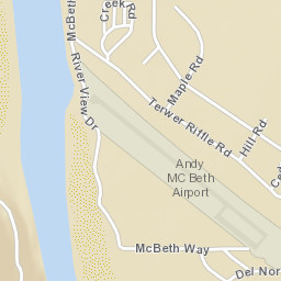 Klamath Glen California Street Map