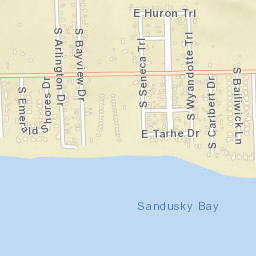 Mineyahta-on-the Bay Ohio Street Map