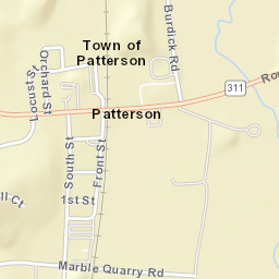 Patterson New York Street Map