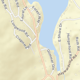 Haywardville Connecticut Street Map