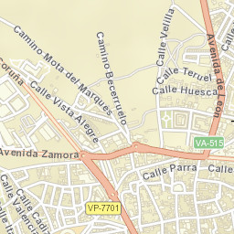 Tordesillas Street Map