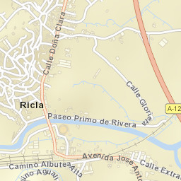 Ricla Street Map