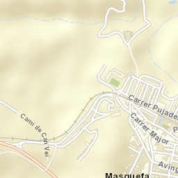 Masquefa Street Map