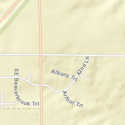 1747-1889 40th Avenue Cumming IA Street Map