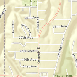 2508-2510 Kennedy Dr East Moline IL Street Map