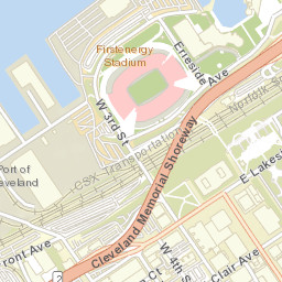 Cleveland Street Map