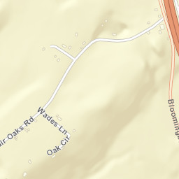 Fair Oaks New York Street Map