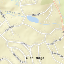 Glen Ridge Connecticut Street Map