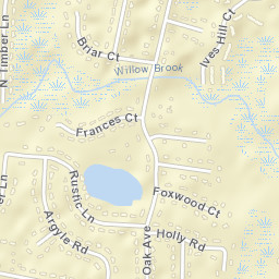 Deaconwood Connecticut Street Map