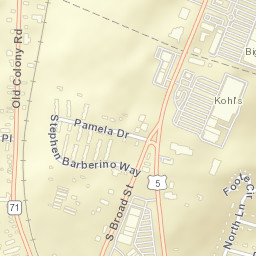 Tracy Connecticut Street Map