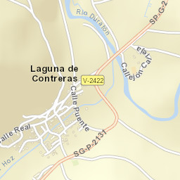 Laguna de Contreras Street Map