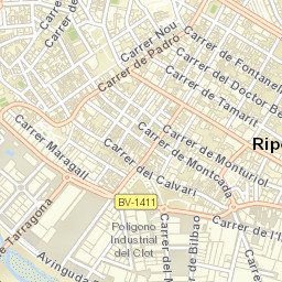 Ripollet Street Map