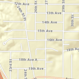 1421 25th Street, Moline, IL 61265, America Street Map