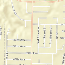 359 33rd Ave Ct East Moline IL Street Map