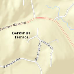 Berkshire Terrace New York Street Map