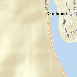 Knollcrest Connecticut Street Map