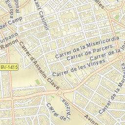 Cerdanyola del Vallès Street Map