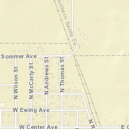 356-358 North Thomas Street Merna Street Map