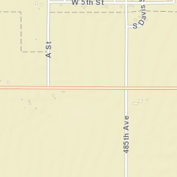A Street, North Loup, NE 68859, USA Street Map