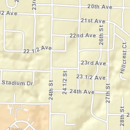 2501 26th Avenue Court, Rock Island, IL Street Map