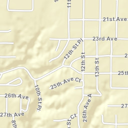 1201-1299 25th Avenue, Moline, IL 61265 Street Map