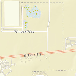 1036 East Sauk Trail, Chicago Heights, IL Street Map