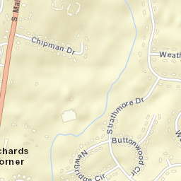 Strathmore Woods Connecticut Street Map