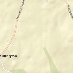 Millington Connecticut Street Map