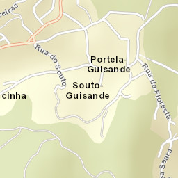 Guisande Street Map