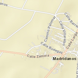 Madridanos Street Map
