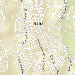 Tiana Street Map
