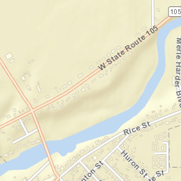 Elmore Ohio Street Map