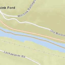 Minisink Ford New York Street Map