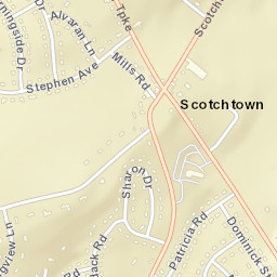 Scotchtown New York Street Map