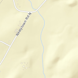 Neelytown New York Street Map