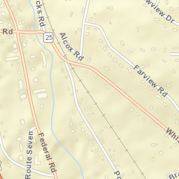 Brookfield Connecticut Street Map