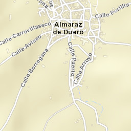 Almaraz de Duero Street Map